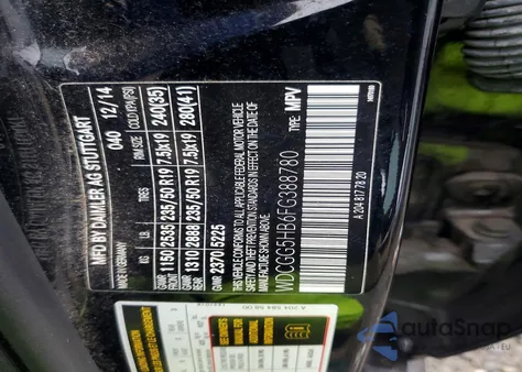 2015 Mercedes-Benz Glk 350 z USA, uszkodzony, nr VIN WDCGG5HB6FG388780